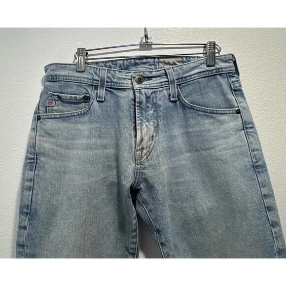 AG Adriano Goldschmied Size 29 Dylan Slim Skinny Blue Light Wash Jeans ALTERED - Picture 3 of 10